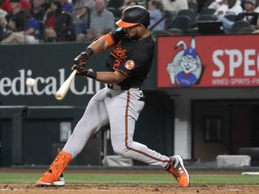 Anthony Santander aporta 2 de 4 jonrones de Orioles de Baltimore