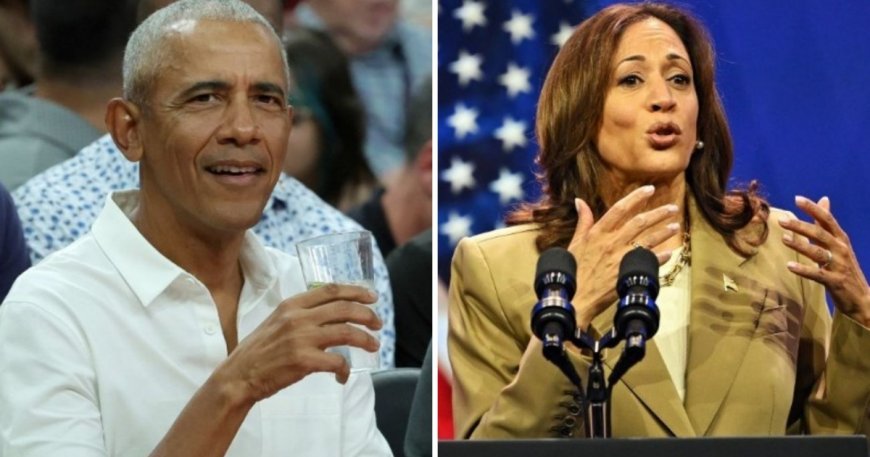 Barack Obama evita respaldar a Kamala Harris  | La FM