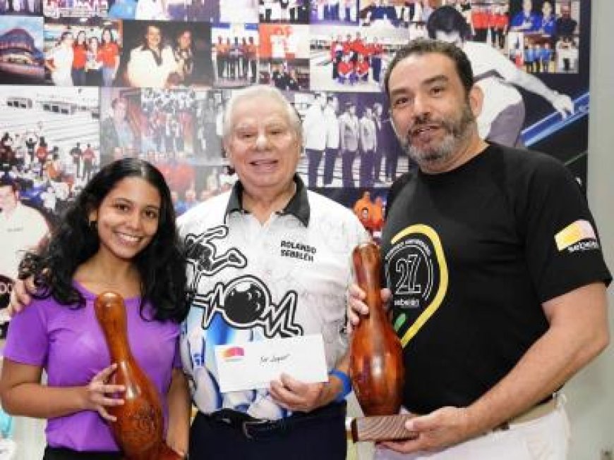 Francis y Alicia Soto campeones torneo Sebelén Bowling Center