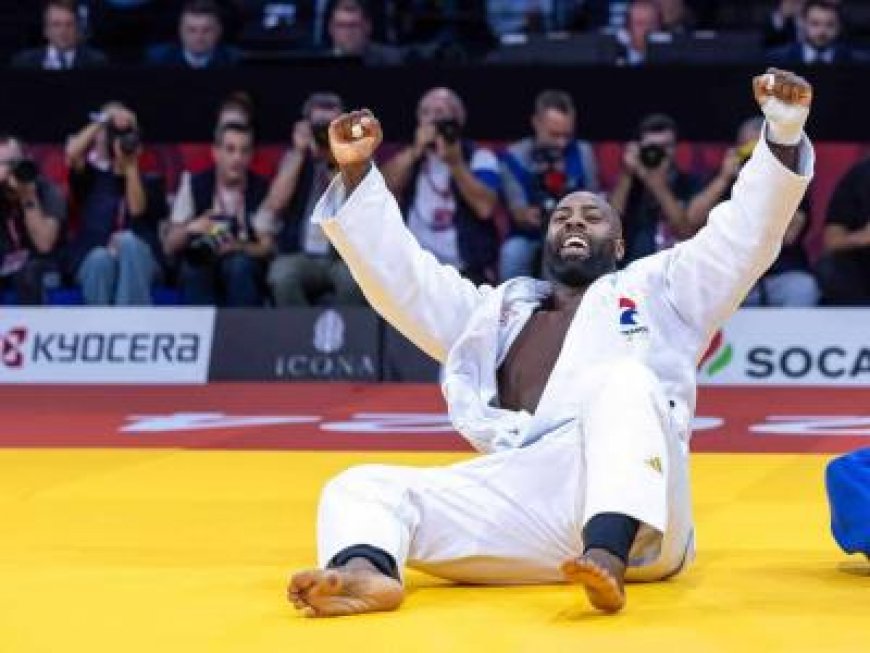 El francés Teddy Riner va por la gloria eterna en París