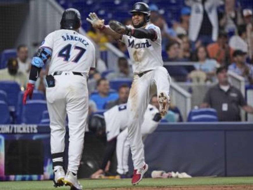 Jazz Chisholm quiebra empate con doble y Miami Marlins vencen