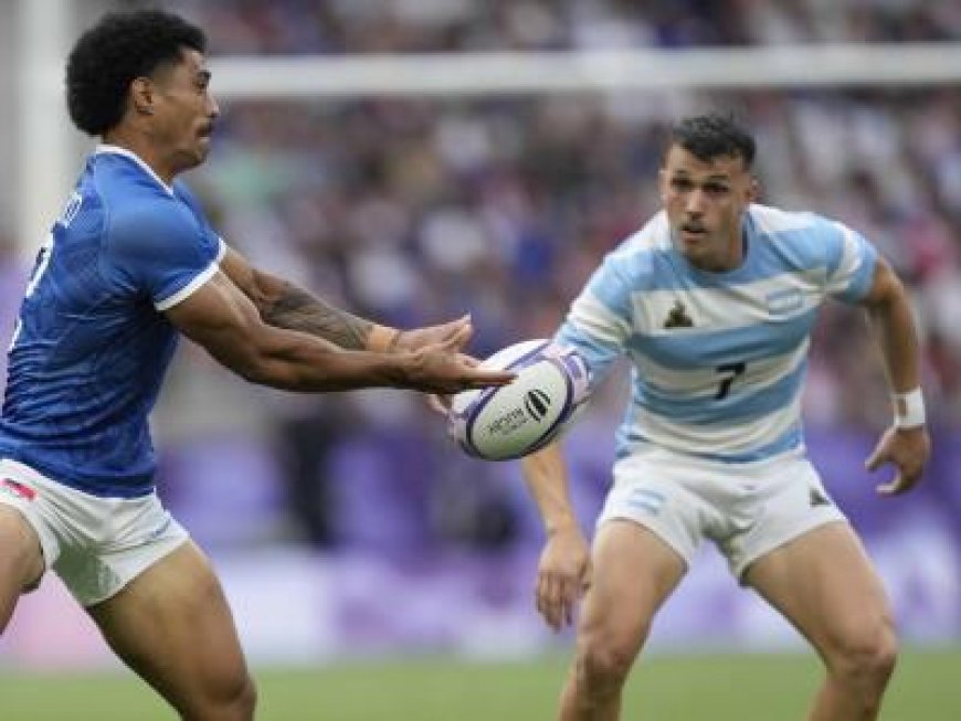 Francia sufre en el 1er día del torneo olímpico de rugby 7 París 2024